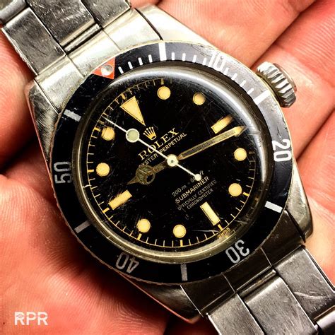 Rolex Big Crown Submariner 6538 .